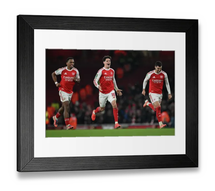 Framed Print : Arsenal v Crystal Palace - Carabao Cup Quarter Final