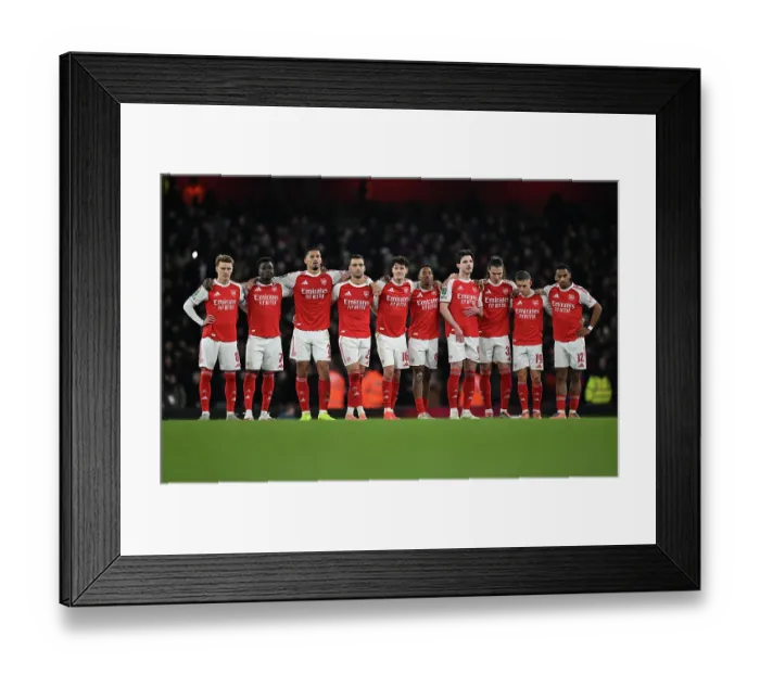 Framed Print : Arsenal v Crystal Palace - Carabao Cup Quarter Final