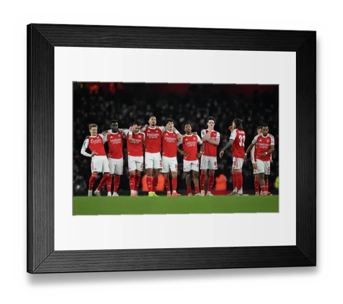 Framed Print : Arsenal v Crystal Palace - Carabao Cup Quarter Final