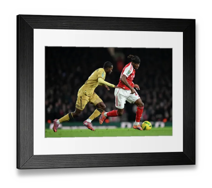 Framed Print : Arsenal v Crystal Palace - Carabao Cup Quarter Final