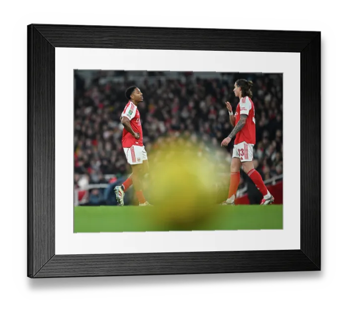 Framed Print : Arsenal v Crystal Palace - Carabao Cup Quarter Final