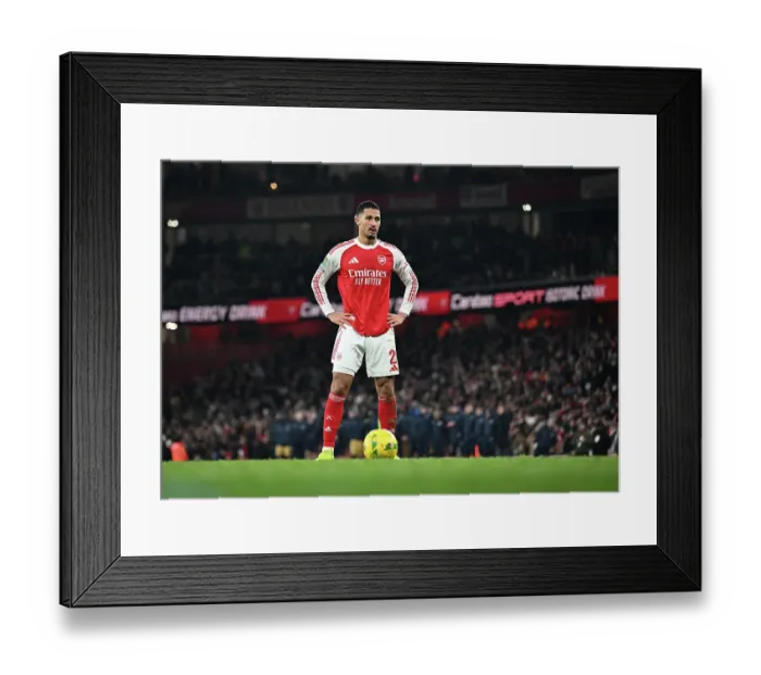 Framed Print : Arsenal v Crystal Palace - Carabao Cup Quarter Final