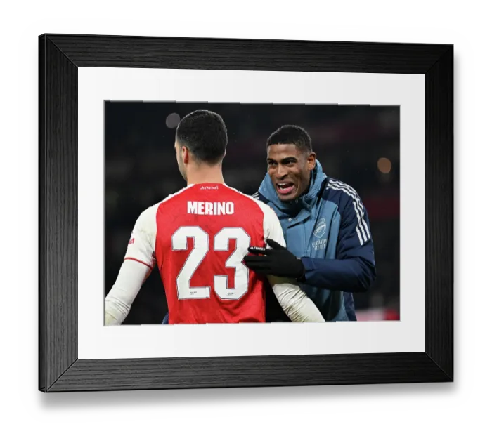 Framed Print : Arsenal v Crystal Palace - Carabao Cup Quarter Final