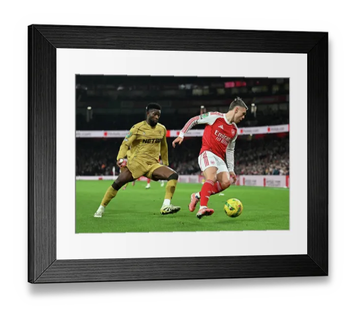 Framed Print : Arsenal v Crystal Palace - Carabao Cup Quarter Final