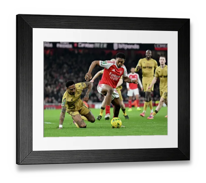 Framed Print : Arsenal v Crystal Palace - Carabao Cup Quarter Final