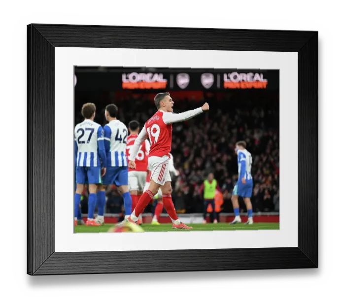 Framed Print : Arsenal v Brighton & Hove Albion - Premier League Framed Print : Arsenal v Brighton & Hove Albion - Premier League