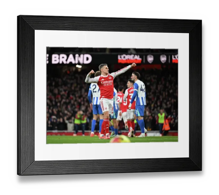 Framed Print : Arsenal v Brighton & Hove Albion - Premier League Arsenal v Brighton & Hove Albion - Premier League