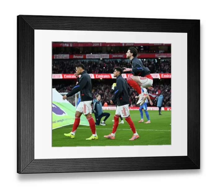 Framed Print : Arsenal v Brighton & Hove Albion - Premier League Arsenal v Brighton & Hove Albion - Premier League