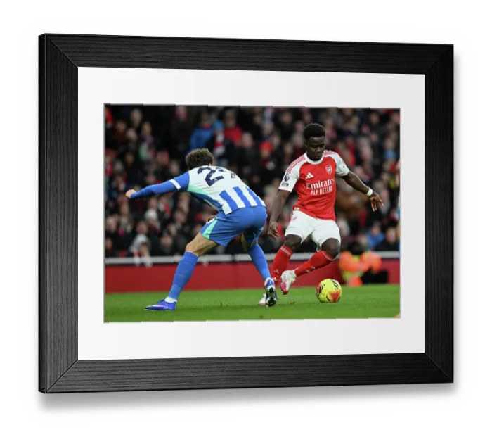 Framed Print : Arsenal v Brighton & Hove Albion - Premier League Arsenal v Brighton & Hove Albion - Premier League