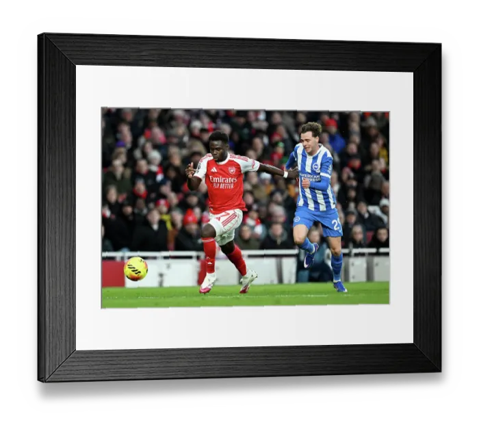 Framed Print : Arsenal v Brighton & Hove Albion - Premier League Arsenal v Brighton & Hove Albion - Premier League