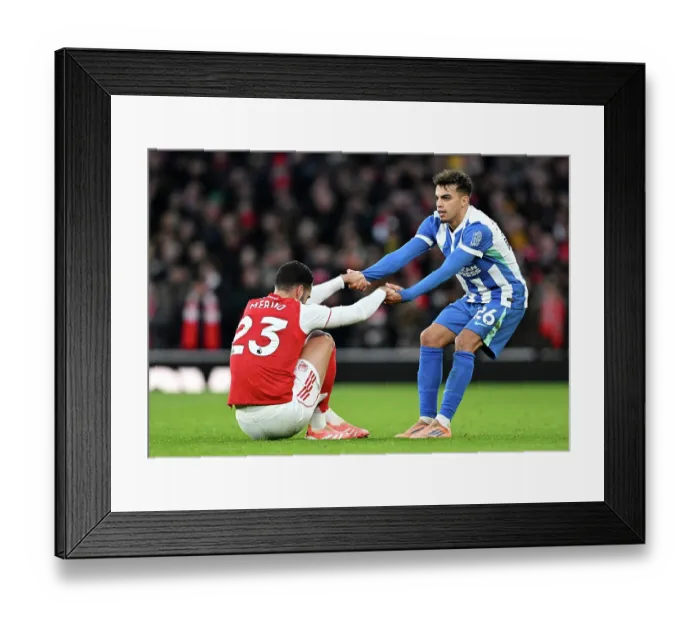 Framed Print : Arsenal v Brighton & Hove Albion - Premier League Arsenal v Brighton & Hove Albion - Premier League