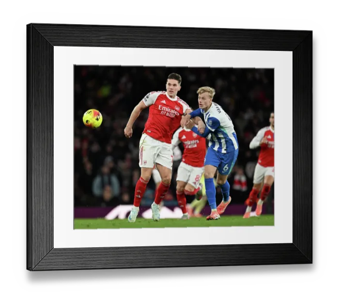 Framed Print : Arsenal v Brighton & Hove Albion - Premier League Arsenal v Brighton & Hove Albion - Premier League