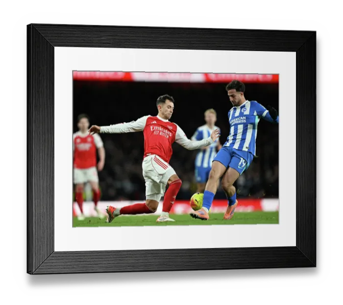 Framed Print : Arsenal v Brighton & Hove Albion - Premier League Arsenal v Brighton & Hove Albion - Premier League