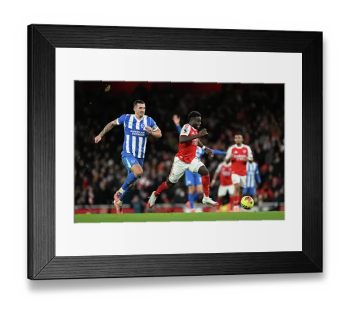 Framed Print : Arsenal v Brighton & Hove Albion - Premier League Arsenal v Brighton & Hove Albion - Premier League