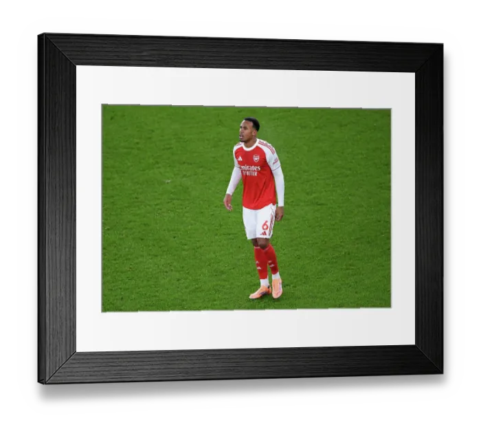 Framed Print : Arsenal v Aston Villa - Premier League