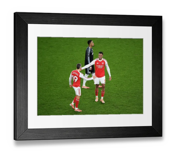 Framed Print : Arsenal v Aston Villa - Premier League