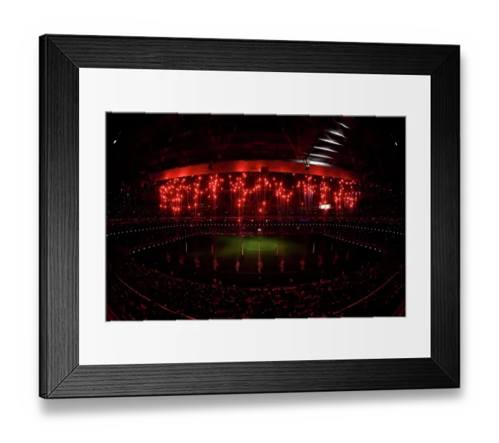 Framed Print : Arsenal v Aston Villa - Premier League