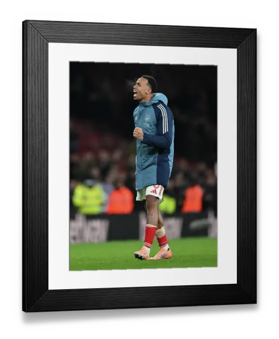 Framed Print : Arsenal v Aston Villa - Premier League