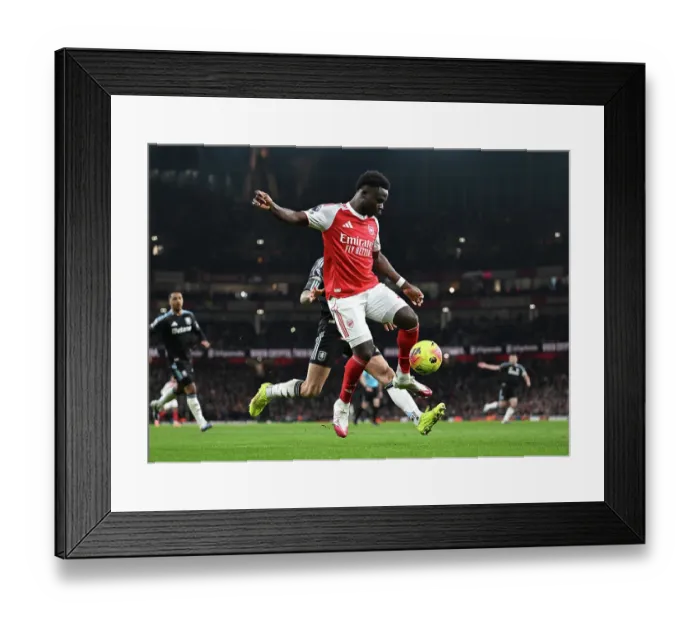 Framed Print : Arsenal v Aston Villa - Premier League