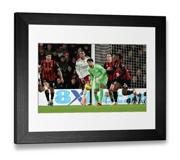 Framed Print : Bournemouth v Arsenal - Premier League