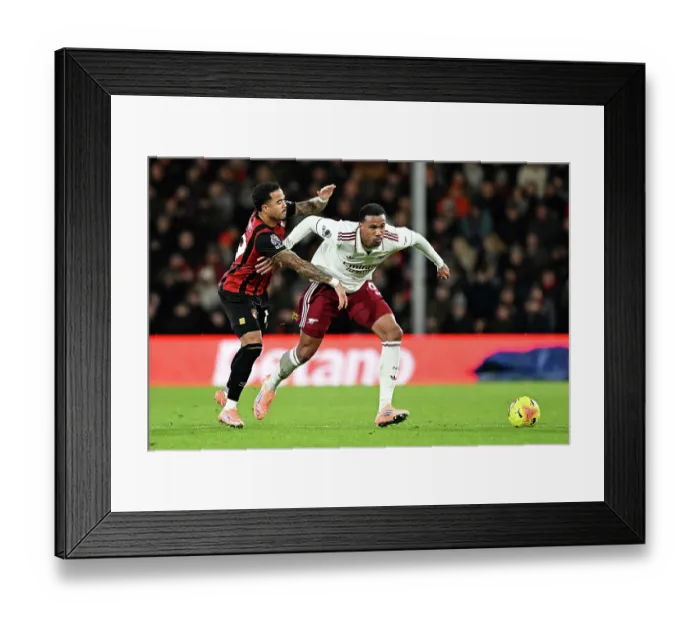 Framed Print : Bournemouth v Arsenal - Premier League