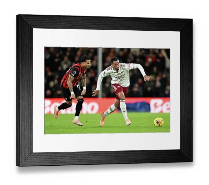 Framed Print : Bournemouth v Arsenal - Premier League