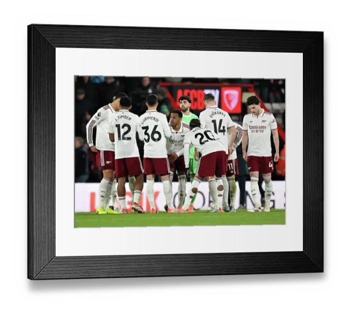 Framed Print : Bournemouth v Arsenal - Premier League
