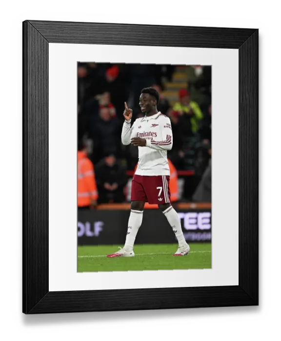 Framed Print : Bournemouth v Arsenal - Premier League