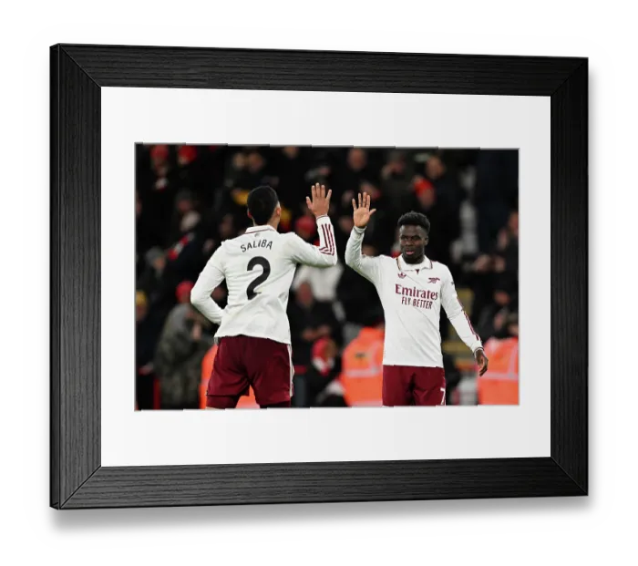 Framed Print : Bournemouth v Arsenal - Premier League