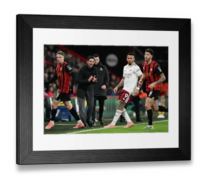 Framed Print : Bournemouth v Arsenal - Premier League