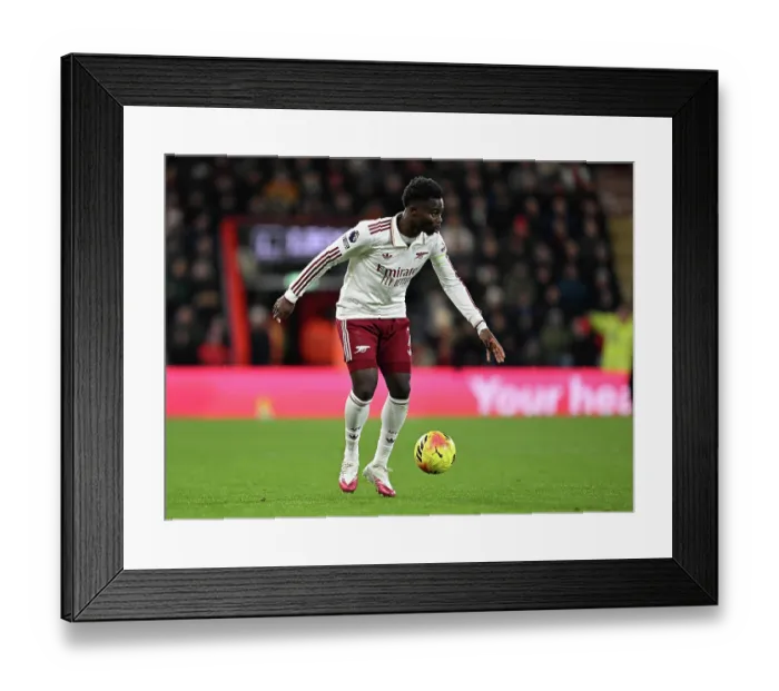 Framed Print : Bournemouth v Arsenal - Premier League