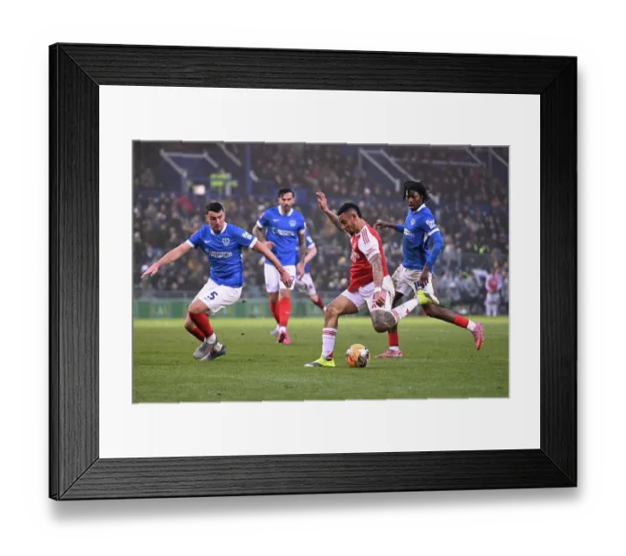 Framed Print : Portsmouth v Arsenal - Emirates FA Cup Third Round Framed Print : Portsmouth v Arsenal - Emirates FA Cup Third Round