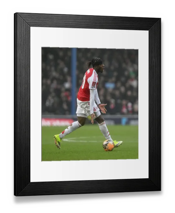 Framed Print : Portsmouth v Arsenal - Emirates FA Cup Third Round