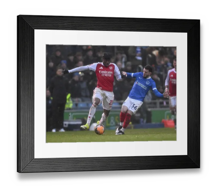 Framed Print : Portsmouth v Arsenal - Emirates FA Cup Third Round Framed Print : Portsmouth v Arsenal - Emirates FA Cup Third Round