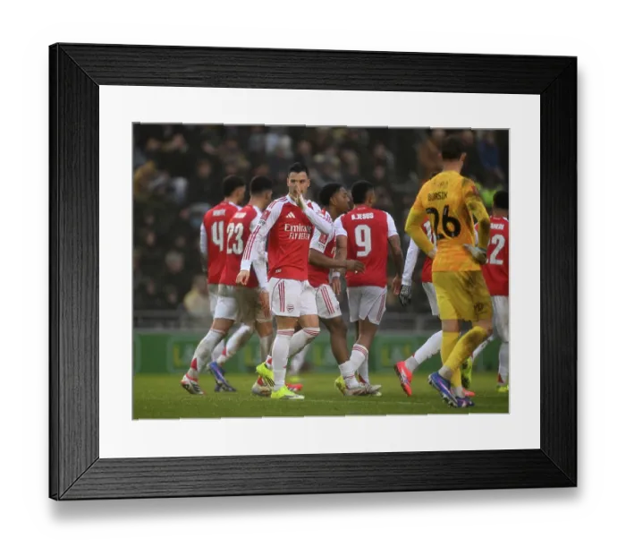 Framed Print : Portsmouth v Arsenal - Emirates FA Cup Third Round Framed Print : Portsmouth v Arsenal - Emirates FA Cup Third Round