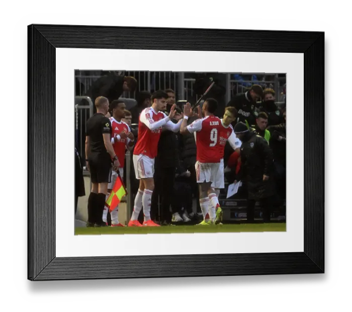 Framed Print : Portsmouth v Arsenal - Emirates FA Cup Third Round Framed Print : Portsmouth v Arsenal - Emirates FA Cup Third Round