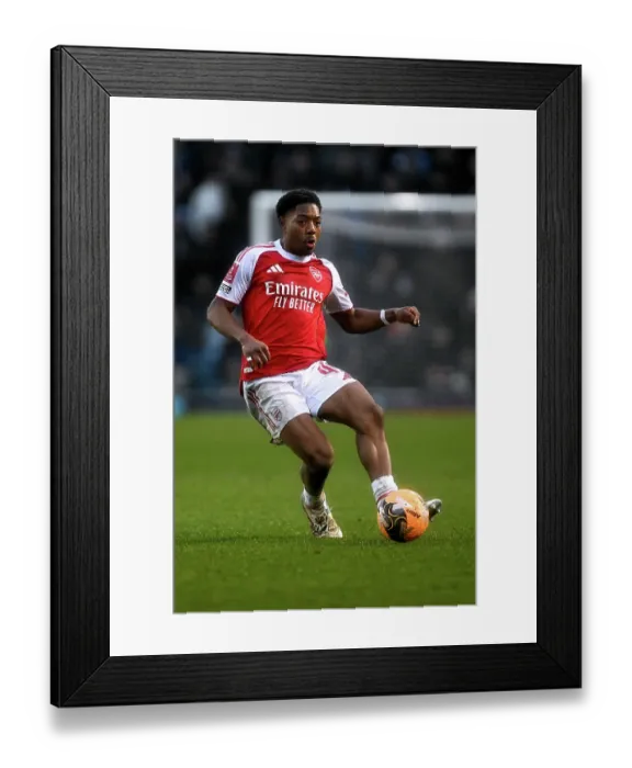 Framed Print : Portsmouth v Arsenal - Emirates FA Cup Third Round