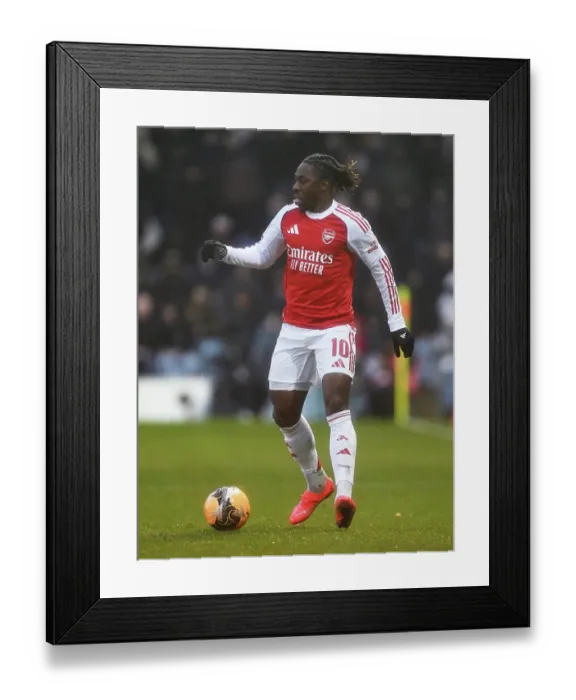 Framed Print : Portsmouth v Arsenal - Emirates FA Cup Third Round