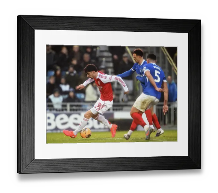 Framed Print : Portsmouth v Arsenal - Emirates FA Cup Third Round Framed Print : Portsmouth v Arsenal - Emirates FA Cup Third Round