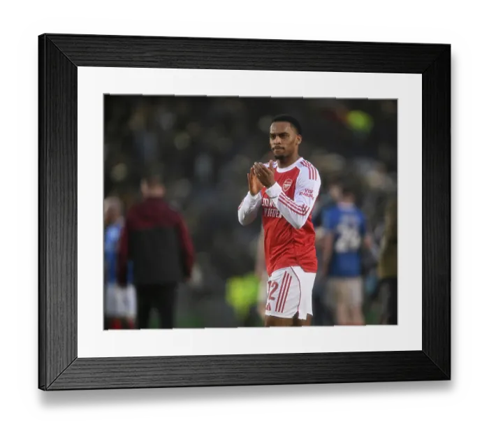 Framed Print : Portsmouth v Arsenal - Emirates FA Cup Third Round