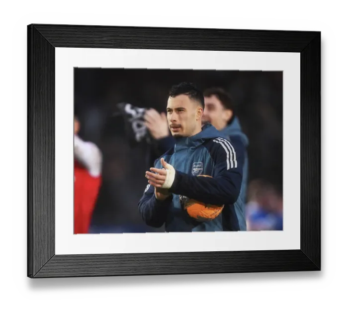 Framed Print : Portsmouth v Arsenal - Emirates FA Cup Third Round