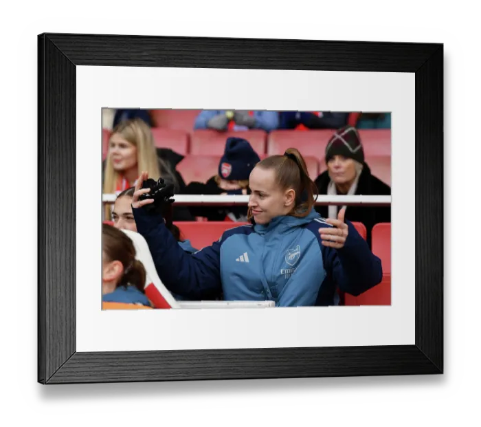 Framed Print : Arsenal v Manchester United - Barclays Women's Super League