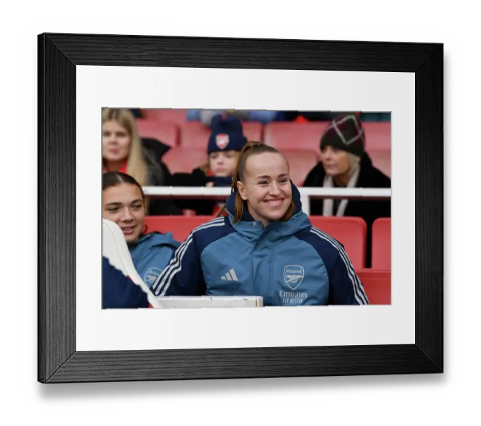 Framed Print : Arsenal v Manchester United - Barclays Women's Super League Arsenal v Manchester United - Barclays Women's Super League