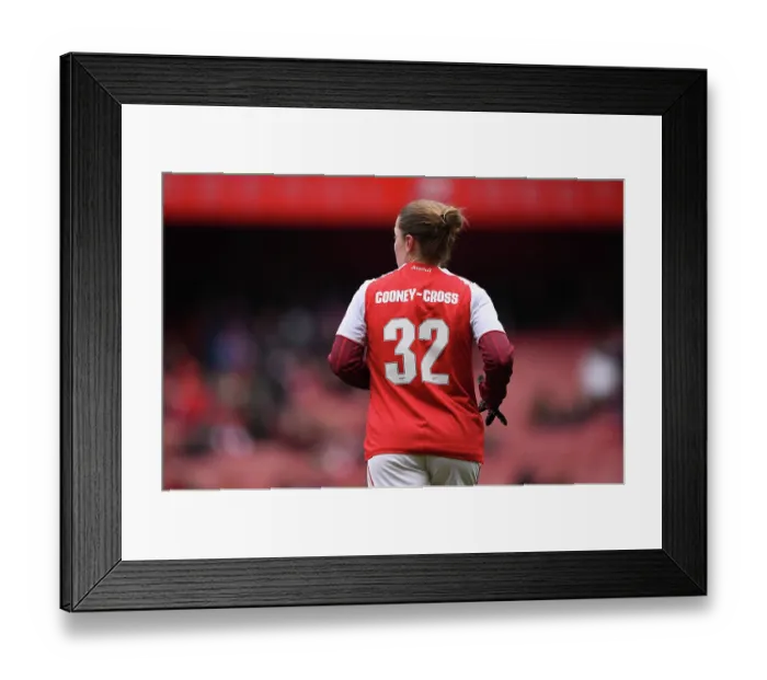 Framed Print : Arsenal v Manchester United - Barclays Women's Super League Arsenal v Manchester United - Barclays Women's Super League