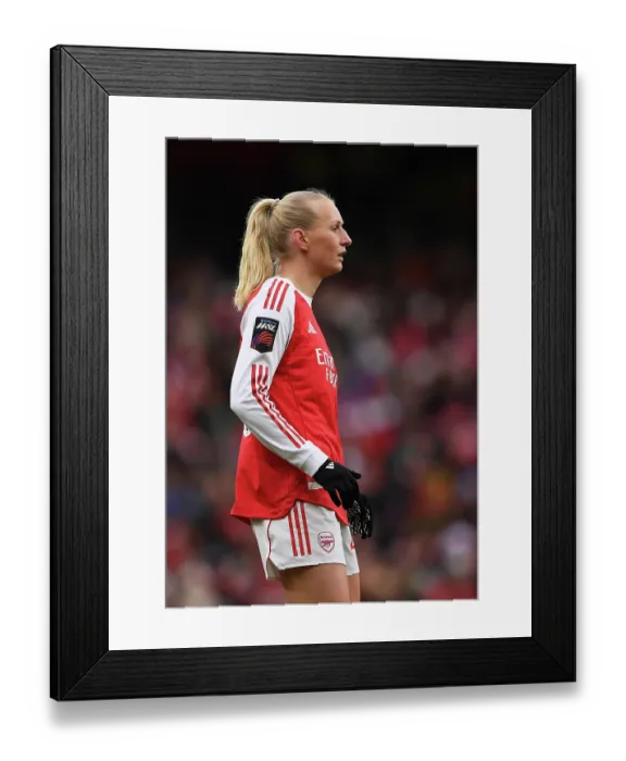Framed Print : Arsenal v Manchester United - Barclays Women's Super League Arsenal v Manchester United - Barclays Women's Super League