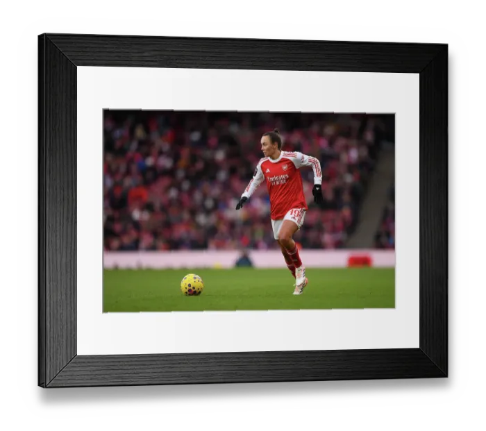 Framed Print : Arsenal v Manchester United - Barclays Women's Super League Arsenal v Manchester United - Barclays Women's Super League