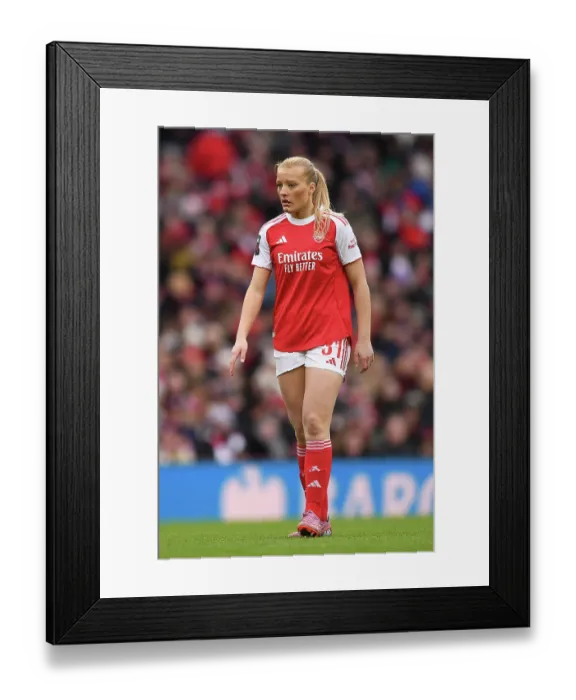 Framed Print : Arsenal v Manchester United - Barclays Women's Super League Arsenal v Manchester United - Barclays Women's Super League