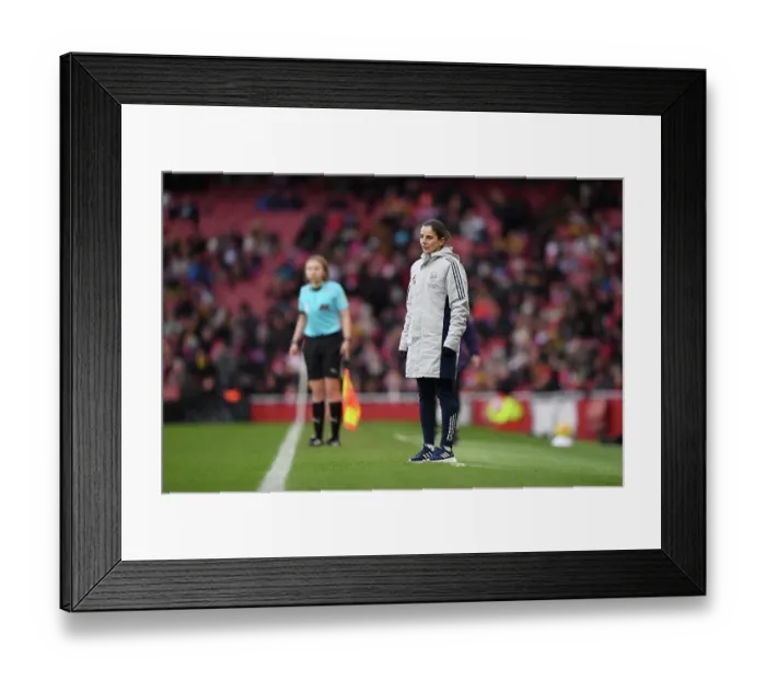 Framed Print : Arsenal v Manchester United - Barclays Women's Super League Arsenal v Manchester United - Barclays Women's Super League