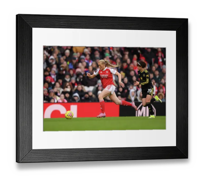 Framed Print : Arsenal v Manchester United - Barclays Women's Super League Arsenal v Manchester United - Barclays Women's Super League