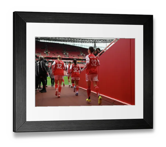 Framed Print : Arsenal v Manchester United - Barclays Women's Super League Arsenal v Manchester United - Barclays Women's Super League